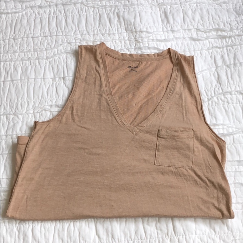 Madewell cotton whisper tank